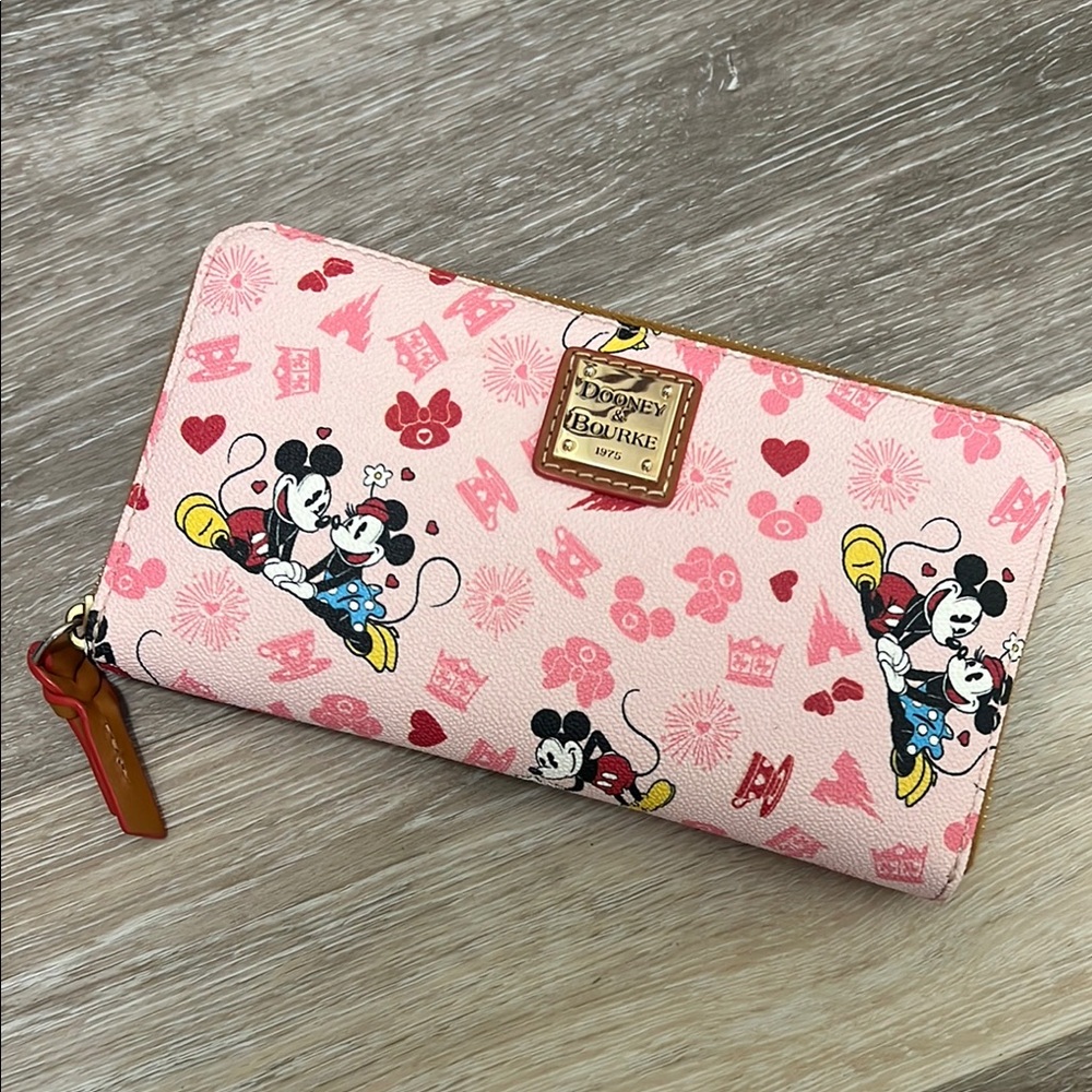 Dooney & Bourke Pink Disney Wallet